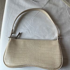 JW Pei cream shoulder bag